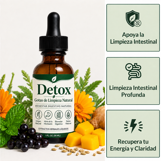 Detox - Elimina Parásitos y Larvas Ocultas